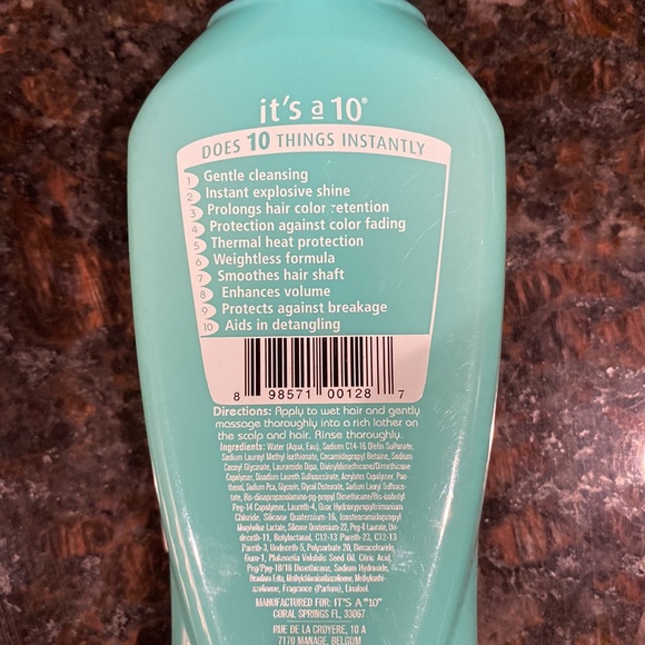 (1) New It’s a 10 Blow Dry Miracle Glossing Shampoo - Picture 3 of 3